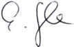 Unterschrift Elisabeth Egle