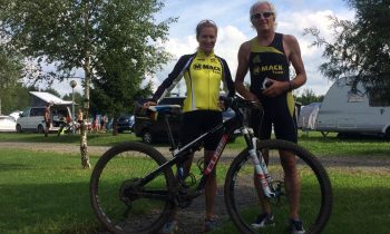 Vater und Tochter Mauch bei der Deutschen Meisterschaft im Cross-Triathlon erfolgreich