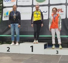 Sandra Schwally wird Deutsche Meisterin auf der Mitteldistanz